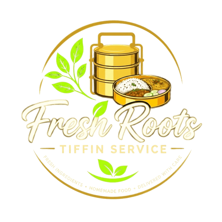 Fresh Roots Tiffin Service Logo